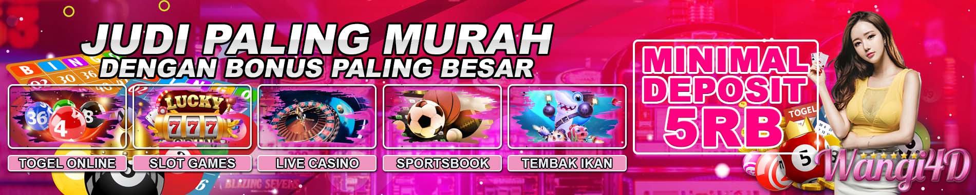 Minimal Deposit 5 ribu Wangi4D 